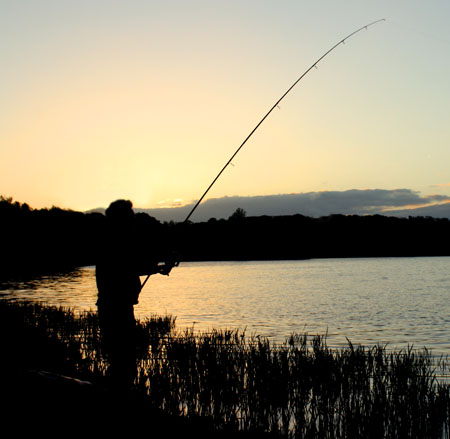 Sonnenuntergang am Wasser, so oft erlebt, immer wieder etwas besonderes