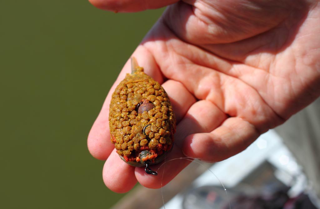 Mini boilie on a “pellet bed” a la Robin Gold! Just like in a cookbook…