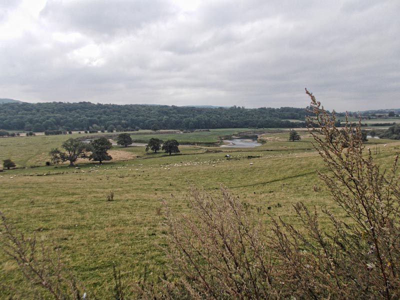 The River Severn near the town of Shrewsbury