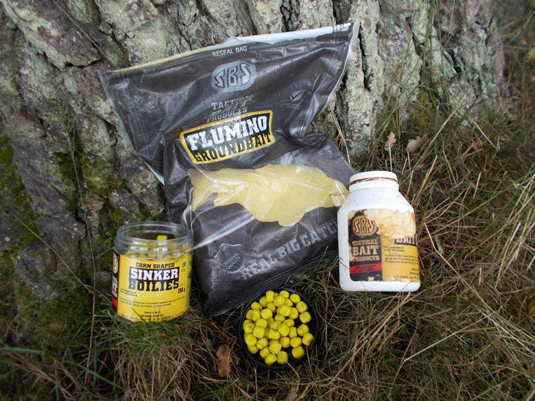 The bait products used in the session