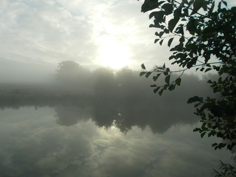 A misty start to the day