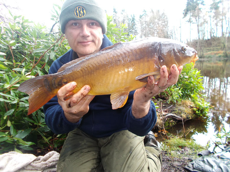 Another good looking carp in its late autumn colours