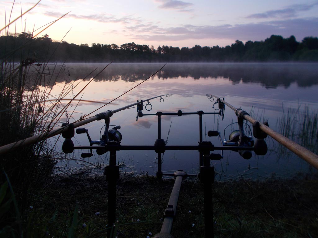 Ready for action as the sun sets