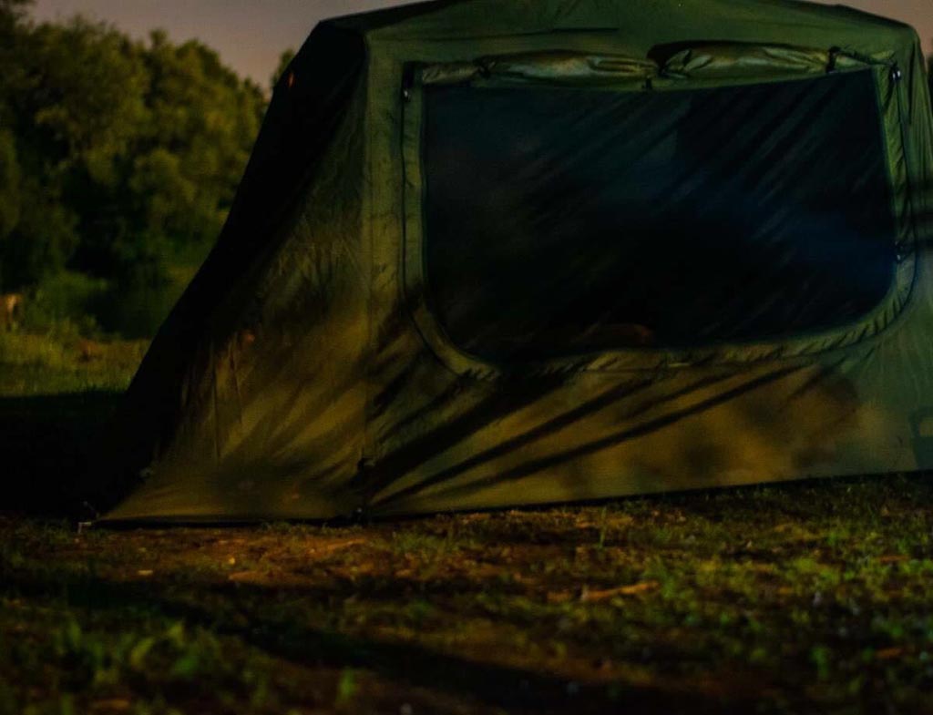 Das JRC Cocoon Carp Crib ist für mich eine super Alternative zum Bivvy