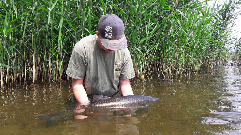 Man sollte immer warten bis der Fisch los schwimmt