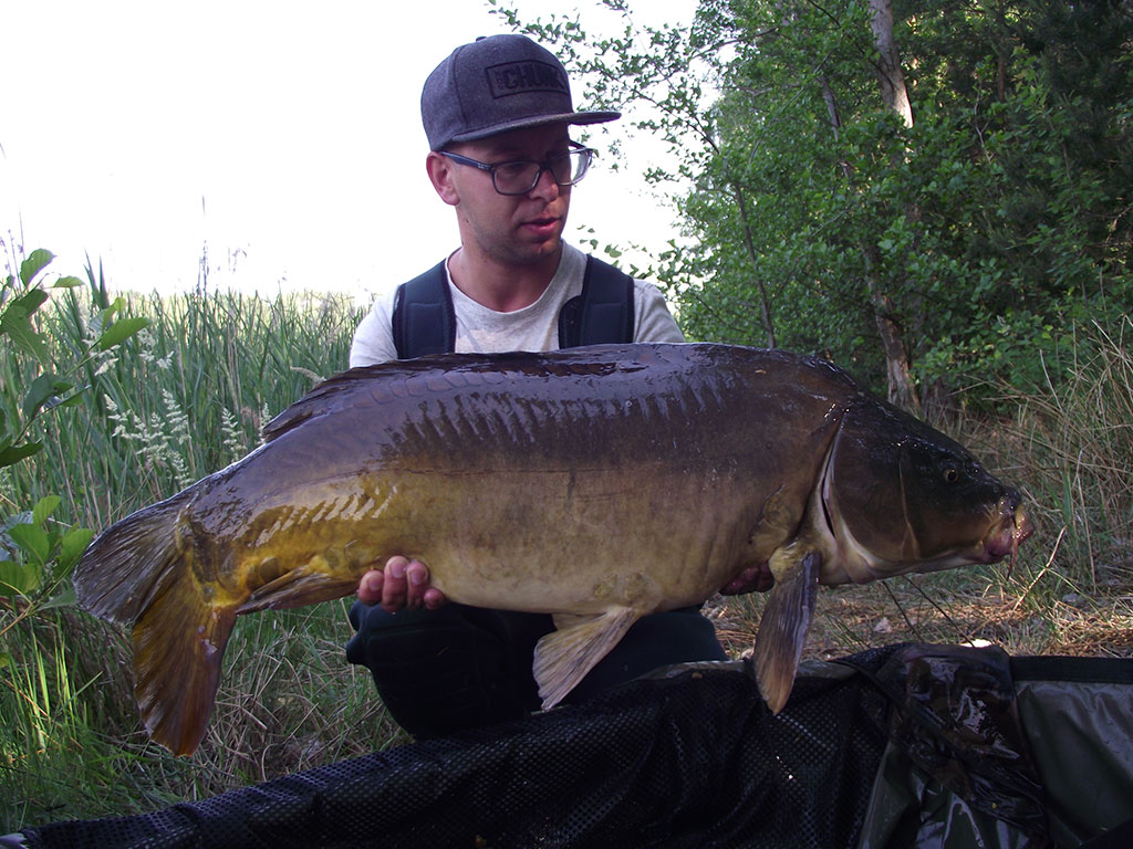 Der Seekönig aus dem kleinen Bagger