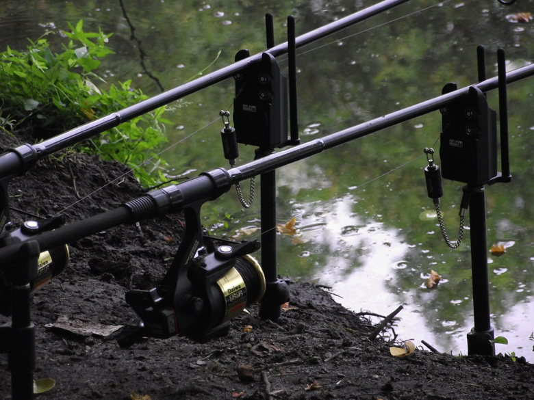 Kleines Set Up für den kleinen Waldteich