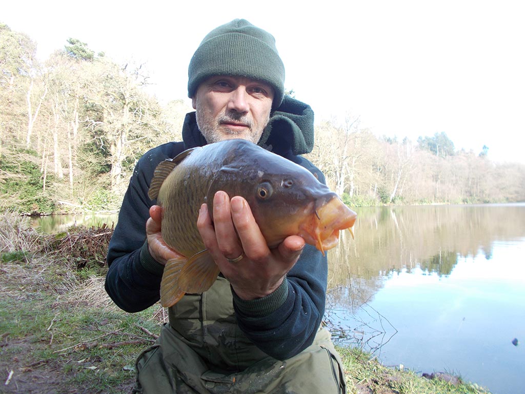 I enjoy winter carp fishing